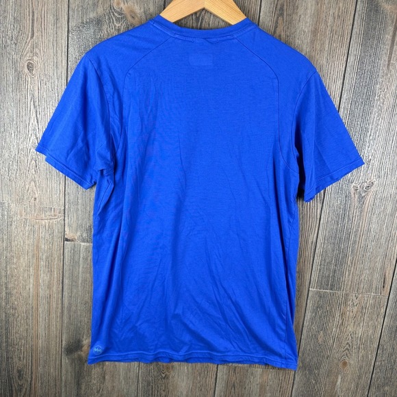 Janji Run Everywhere Royal Blue T-Shirt Men Size Small Athletic Performance Top - Picture 5 of 6